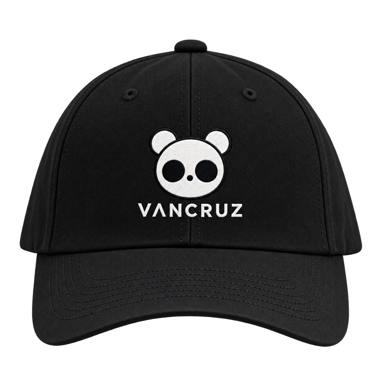 Mockup conceptual: Gorra negra